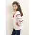 Embroidered blouse for girl "Way of Rose"
